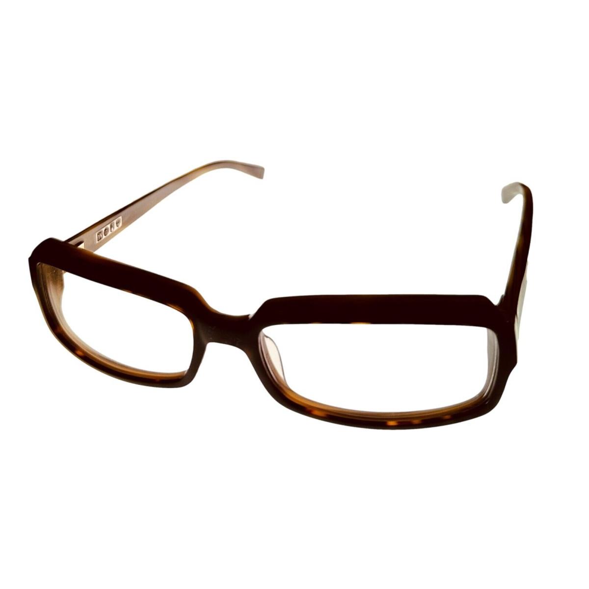 John Varvatos Mens Eyeglass Rectangle Horn Plastic V349 UF 52mm