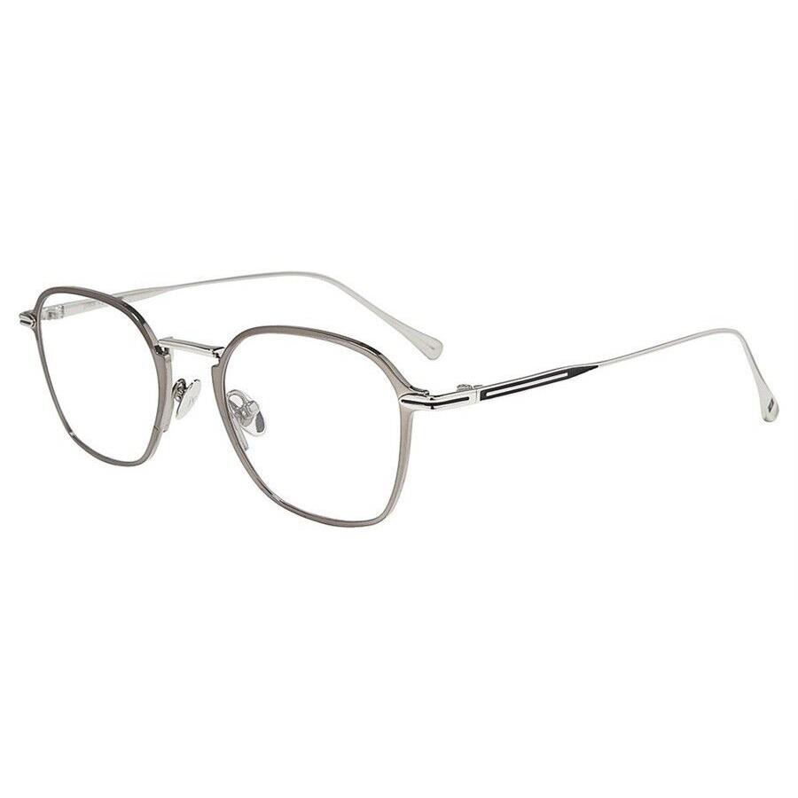 John Varvatos Eyeglasses JV V180 Gunmetal 49mm - Made in Japan