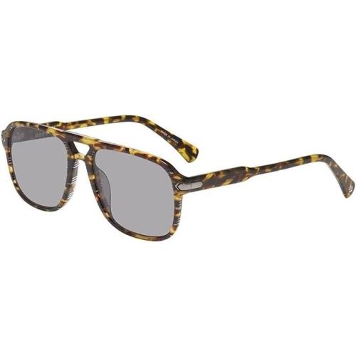 John Varvatos Sunglasses SJV553 55mm Striped Tortoise - Made in Japan