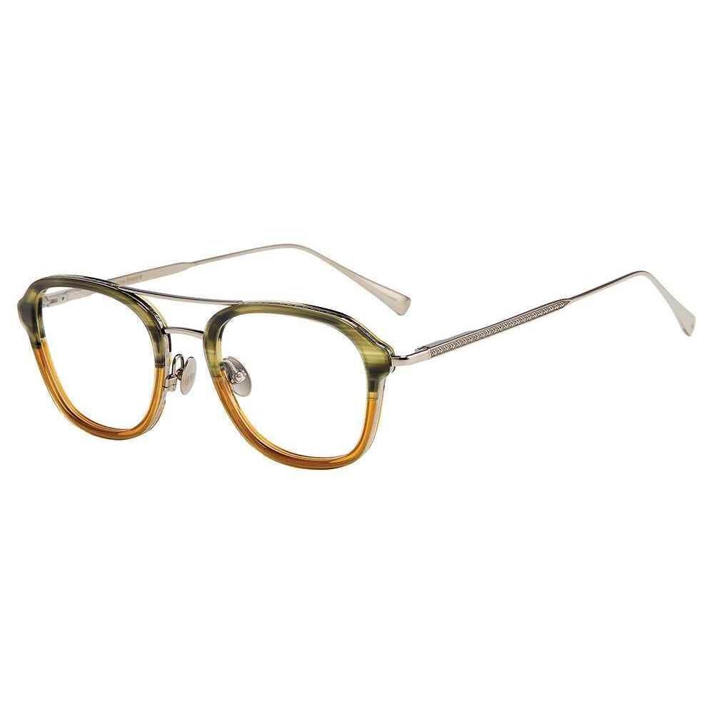 John Varvatos VJV429 Eyeglasses Olive Brown Gradient