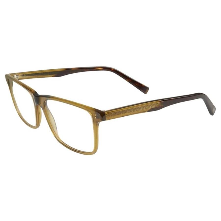 John Varvatos Eyeglasses V374 55mm UF Olive - Made in Japan - Frame: Olive