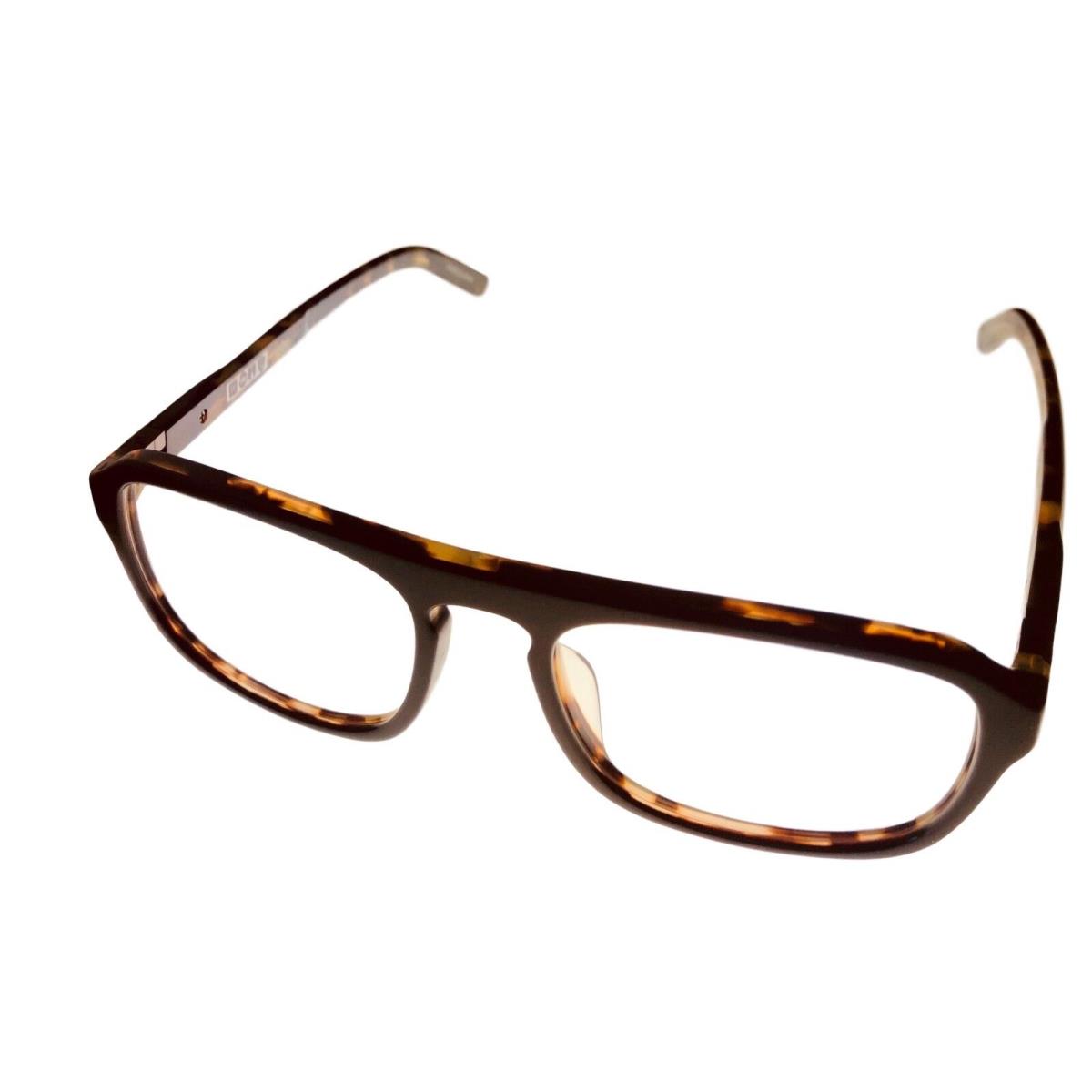 John Varvatos Mens Eyeglass Tortoise Plastic Rectangle Frame V362 55mm