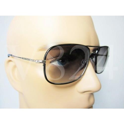 John Varvatos V 771 JV771 V771AF Sunglasses V771-GUNMETAL