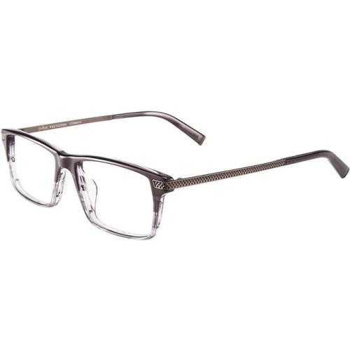 John Varvatos Eyeglasses V367 55mm Smoke - Handmade in Japan