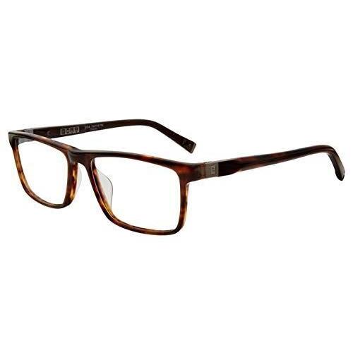 John Varvatos Unisex Designer Eyeglasses Frame V 404 in Brown Marble Havana 56mm