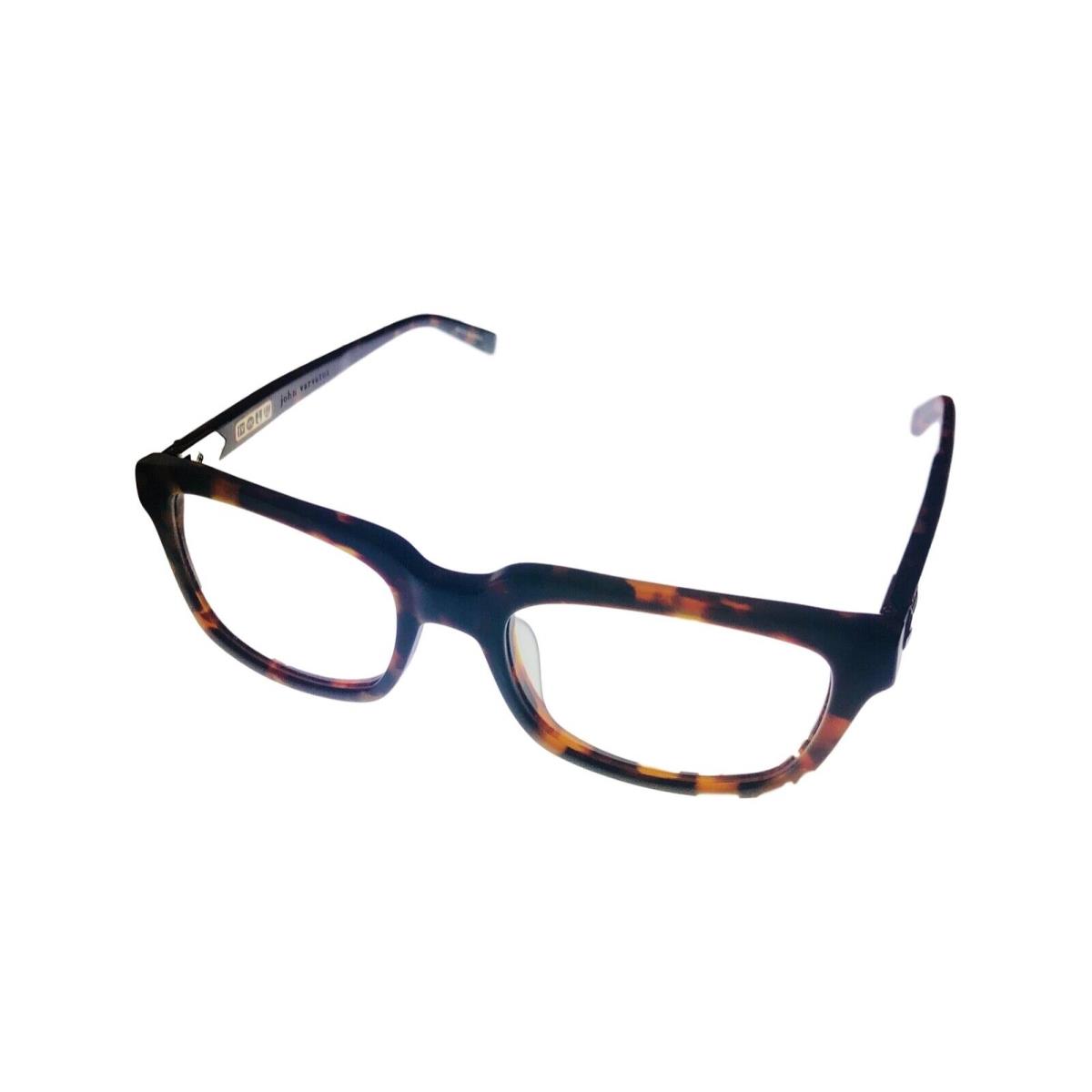 John Varvatos Mens Ophthalmic Eyeglass Plastic Rectangle Frame V357 Black - Black, Frame: Black, Lens: Clear dummy