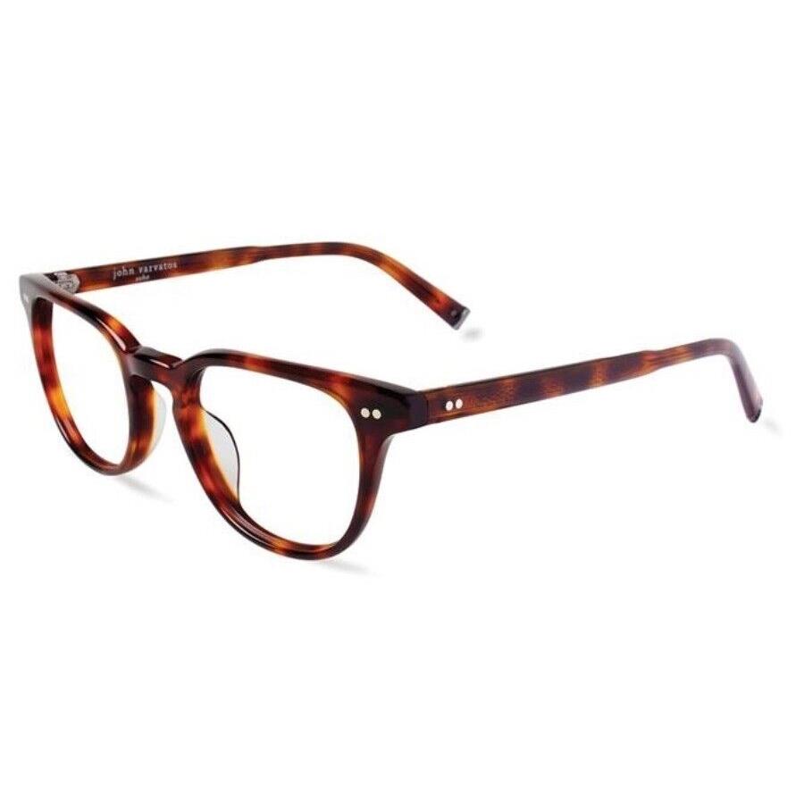 John Varvatos Eyeglasses JV V205 49mm Havana Tortoise