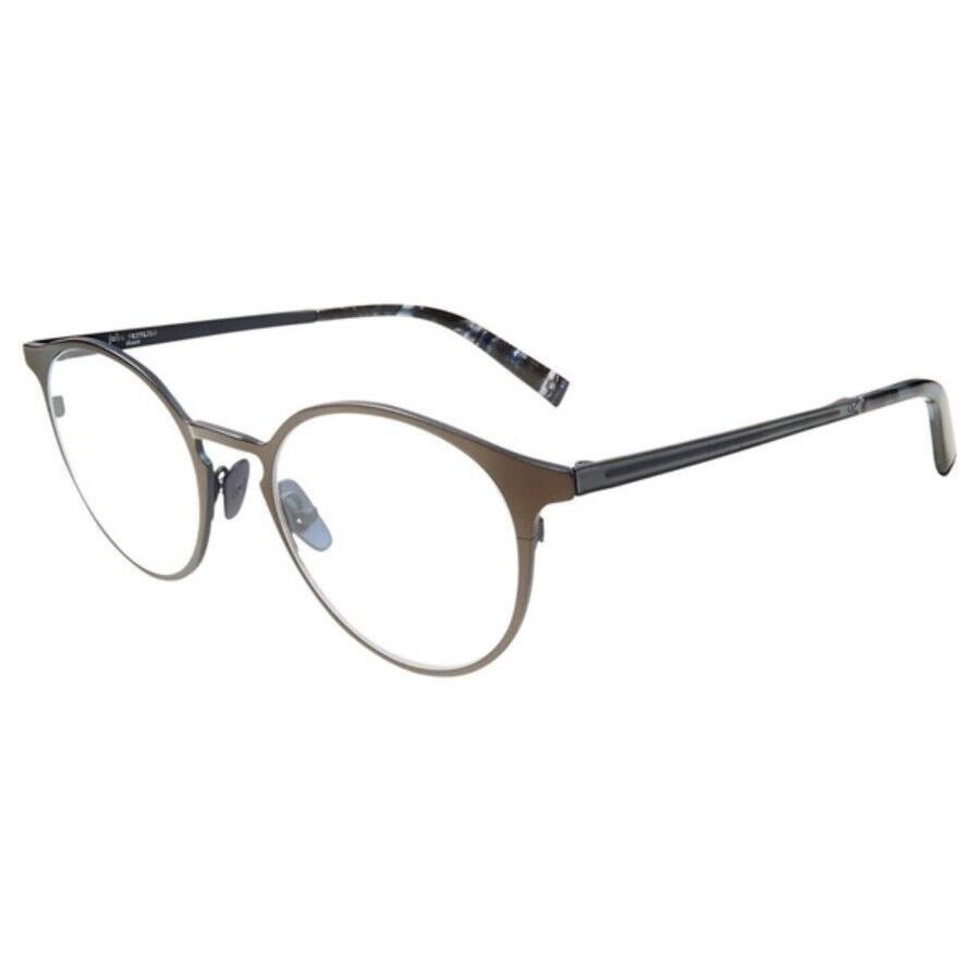 John Varvatos Eyeglasses JV V168 Matte Gunmetal 49mm - Made in Japan