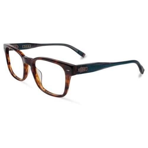 John Varvatos Ophthalmic Eyeglasses V363 Brown 53mm - Made In Japan - Brown, Frame: Brown, Lens: Clear dummy