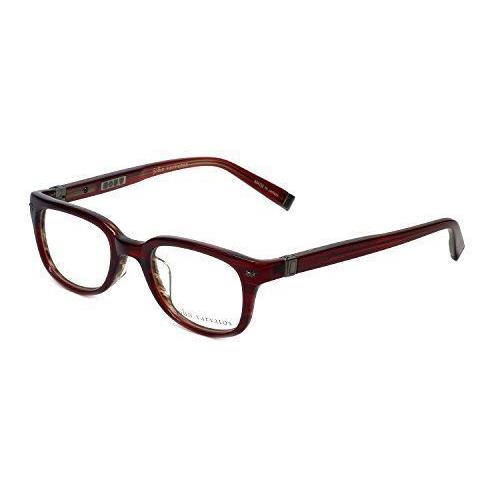 John Varvatos Designer Eyeglasses V343AF in Chianti 47mm Demo Lens