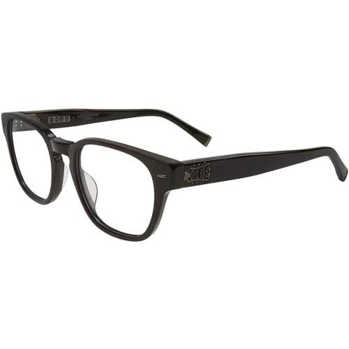 John Varvatos Eyeglasses V369 51 mm Black - Handmade in Japan