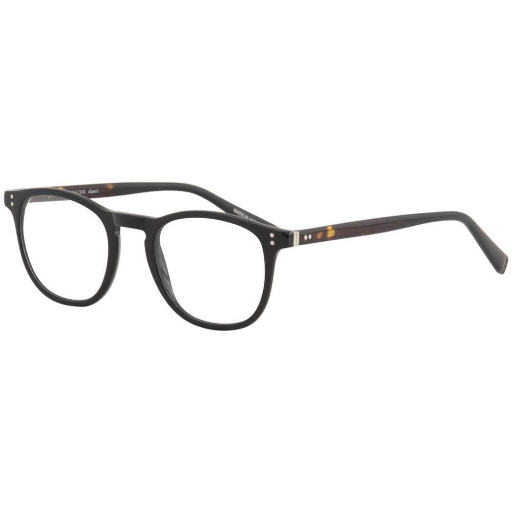 John Varvatos Men`s Eyeglasses V376 V/376 Black Full Rim Optical Frame 48mm