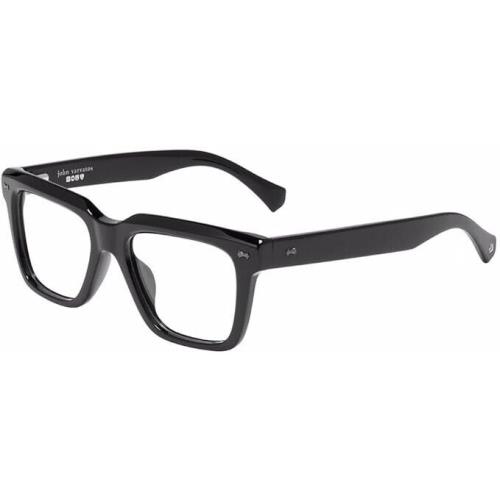 John Varvatos Eyeglasses VSJV436 Black 53mm - Made in Japan