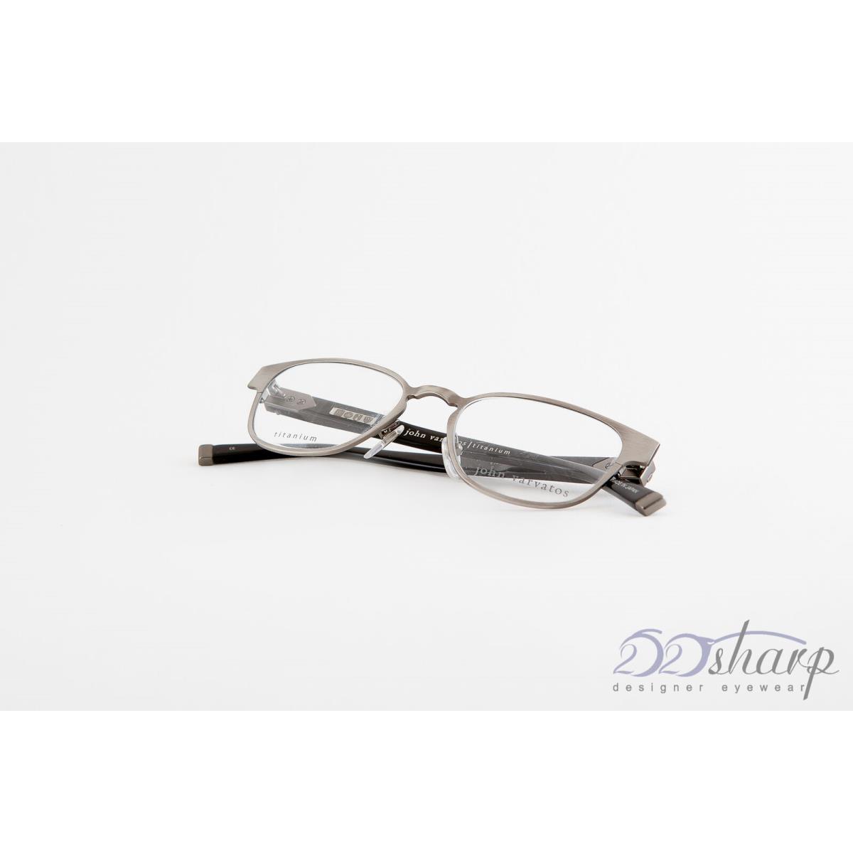 John Varvatos Eyeglasses-V141 Gunmetal Grey