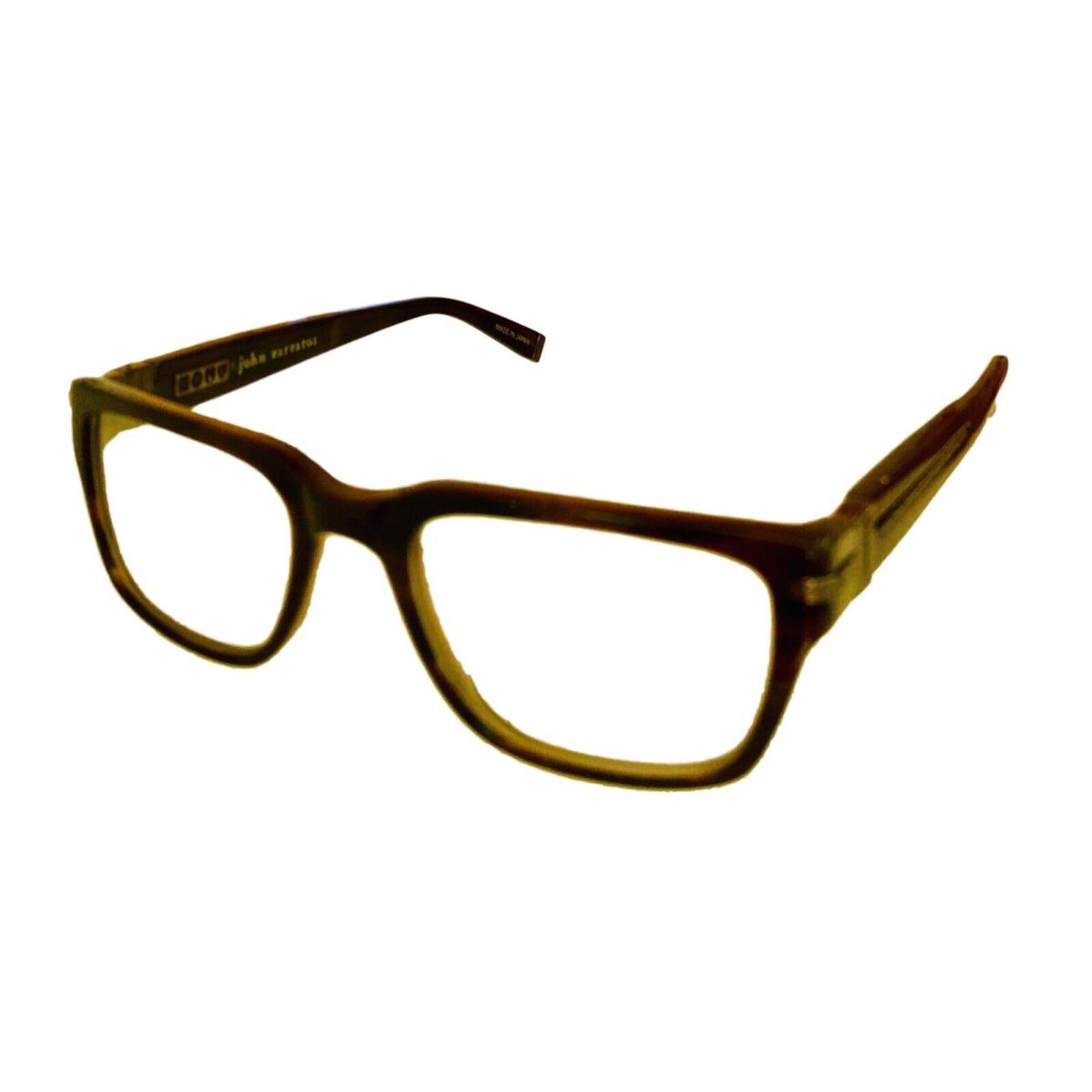 John Varvatos Eyeglasses Rectangle Mens Olive Gradient Eyewear Frame V350 50MM