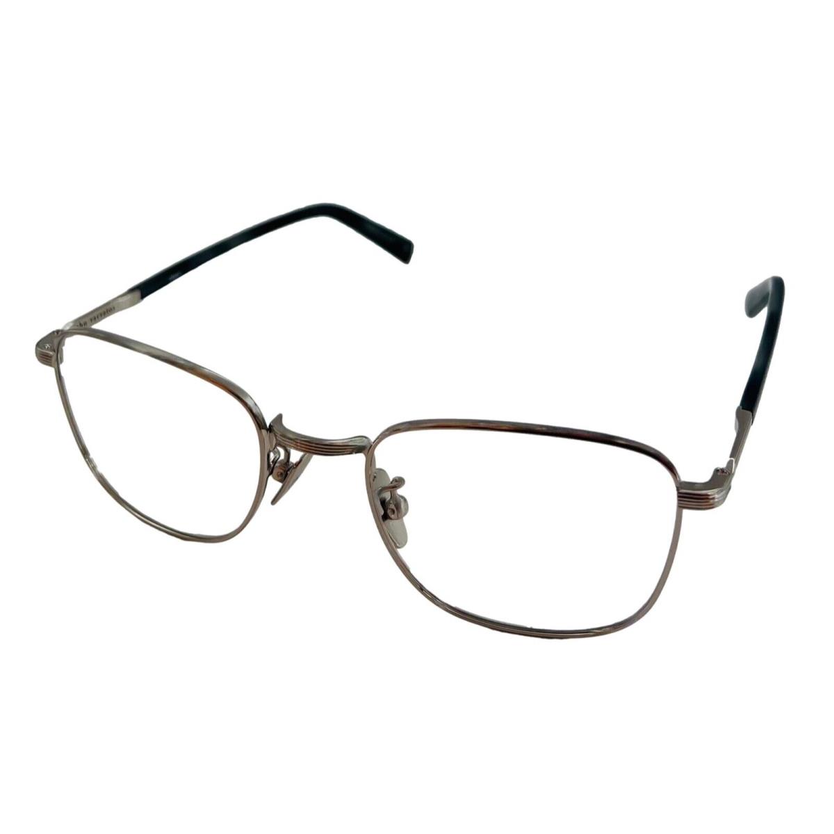 John Varvatos Square Mens Silver Eyewear Metal Frame V177. 51mm