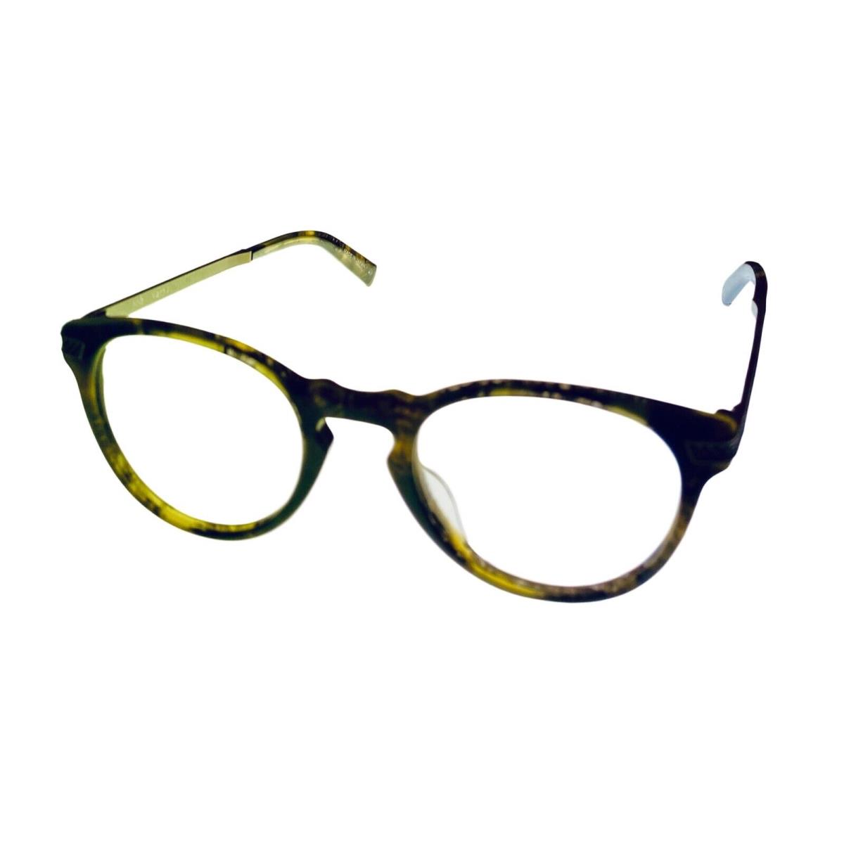 John Varvatos Mens Ophthalmic Eyeglass Plastic Round Frame V365 Olive 50mm - Olive, Frame: Olive, Lens: Clear dummy