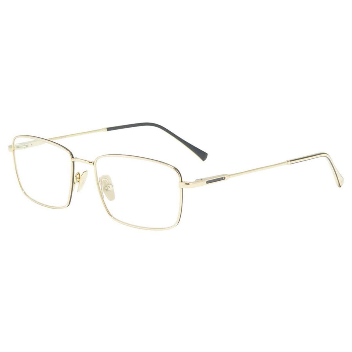 John Varvatos Unisex Designer Eyeglasses Frame V 184 in Gold Black 0gol 54 mm