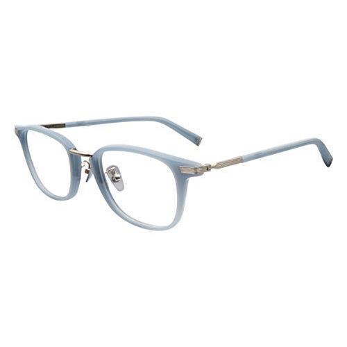 John Varvatos Women`s Designer Eyeglasses V 405 Grey Blue Smoke Silver Stm 48 mm