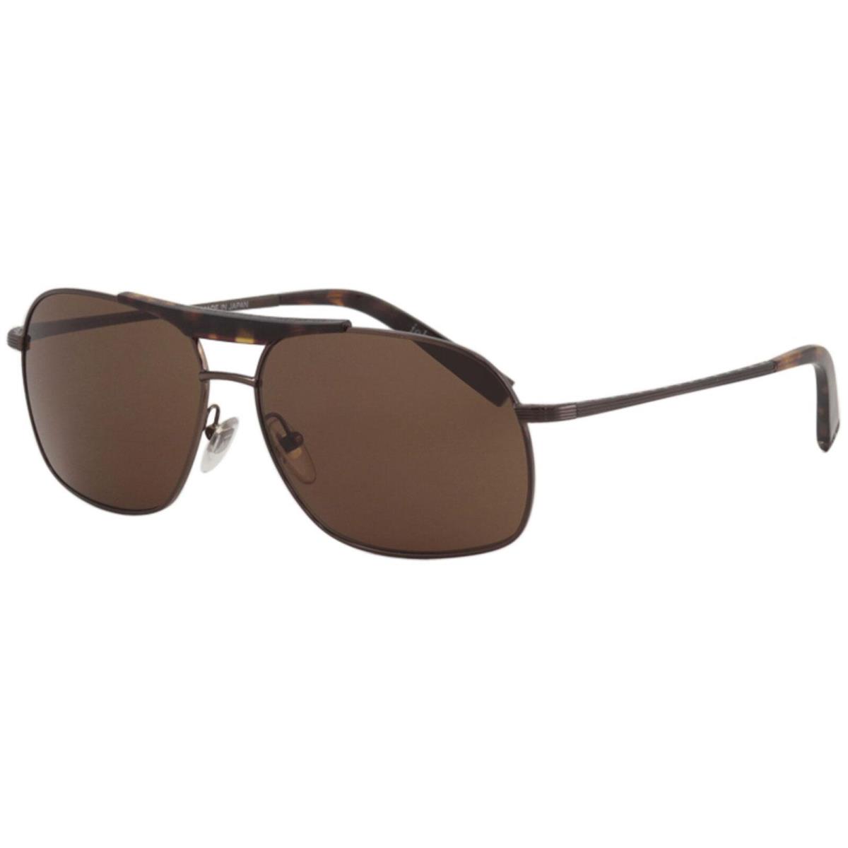 John Varvatos Men`s V775 V-775 Brown Pilot Sunglasses 60mm