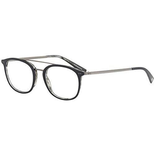 John Varvatos Unisex Eyeglasses V378 V/378 in Navy Blue/smoke Optical Frame 49mm