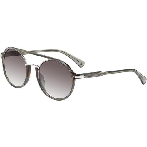 John Varvatos Sunglasses SJV552 55mm Grey Horn Gradient - Made in Japan