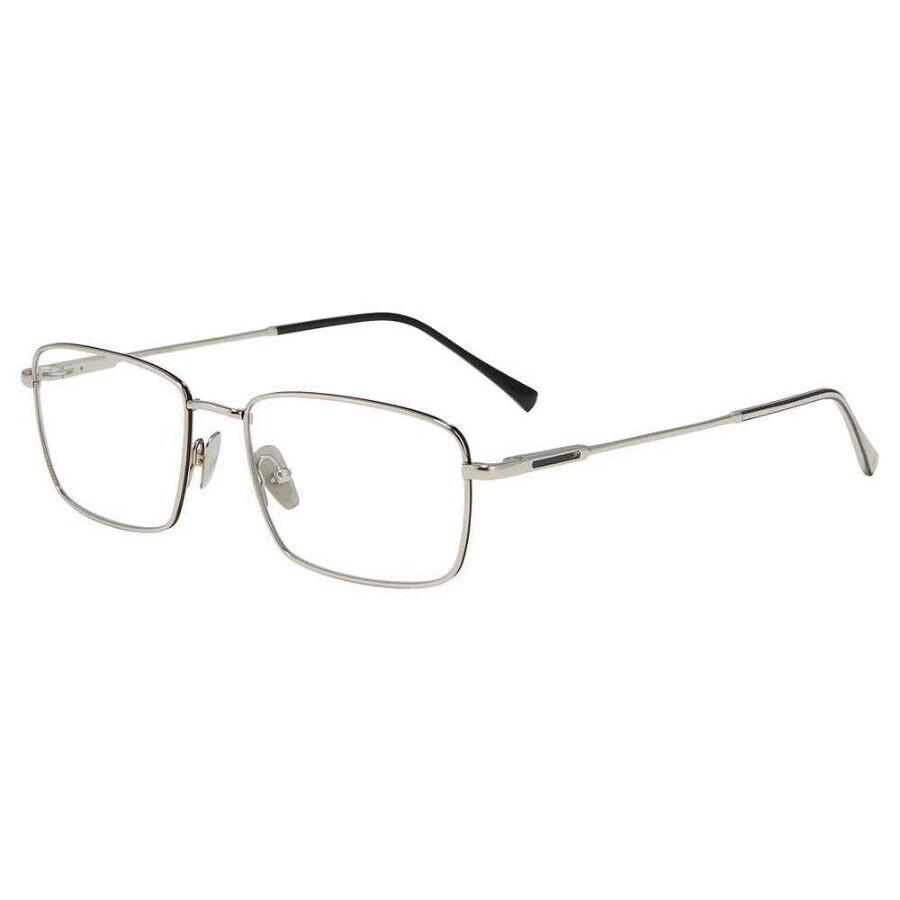 John Varvatos Eyeglasses V184 54mm Silver Titanium - Made in Japan