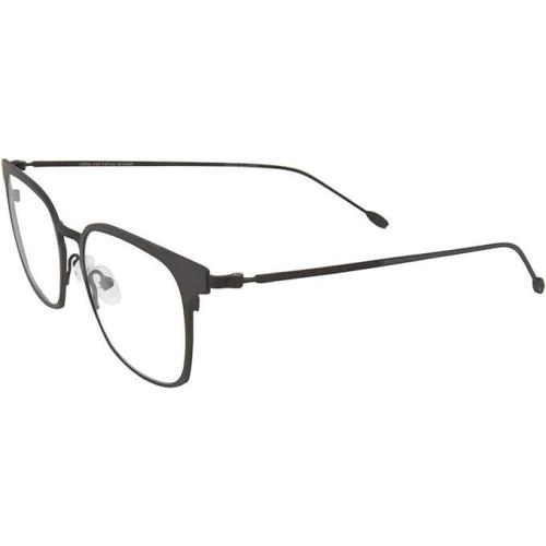 John Varvatos Eyeglasses JV V161 Dark Gunmetal 50mm Titanium - Made in Japan