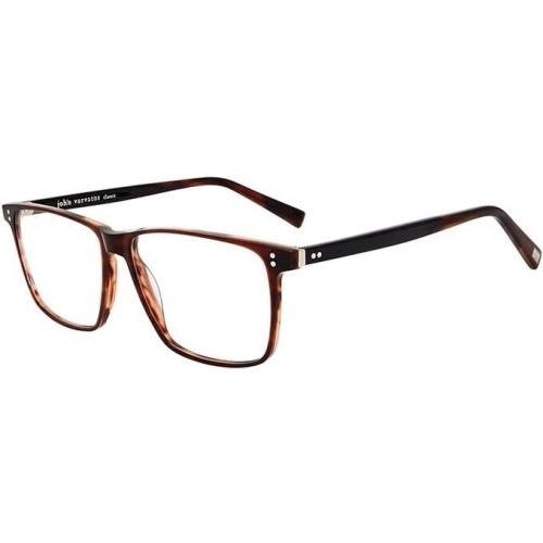 John Varvatos V380 V 380 Brown 57mm Eyeglasses - Made in Japan