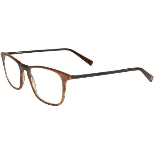 John Varvatos Eyeglasses V370 52mm Brown - Made in Japan