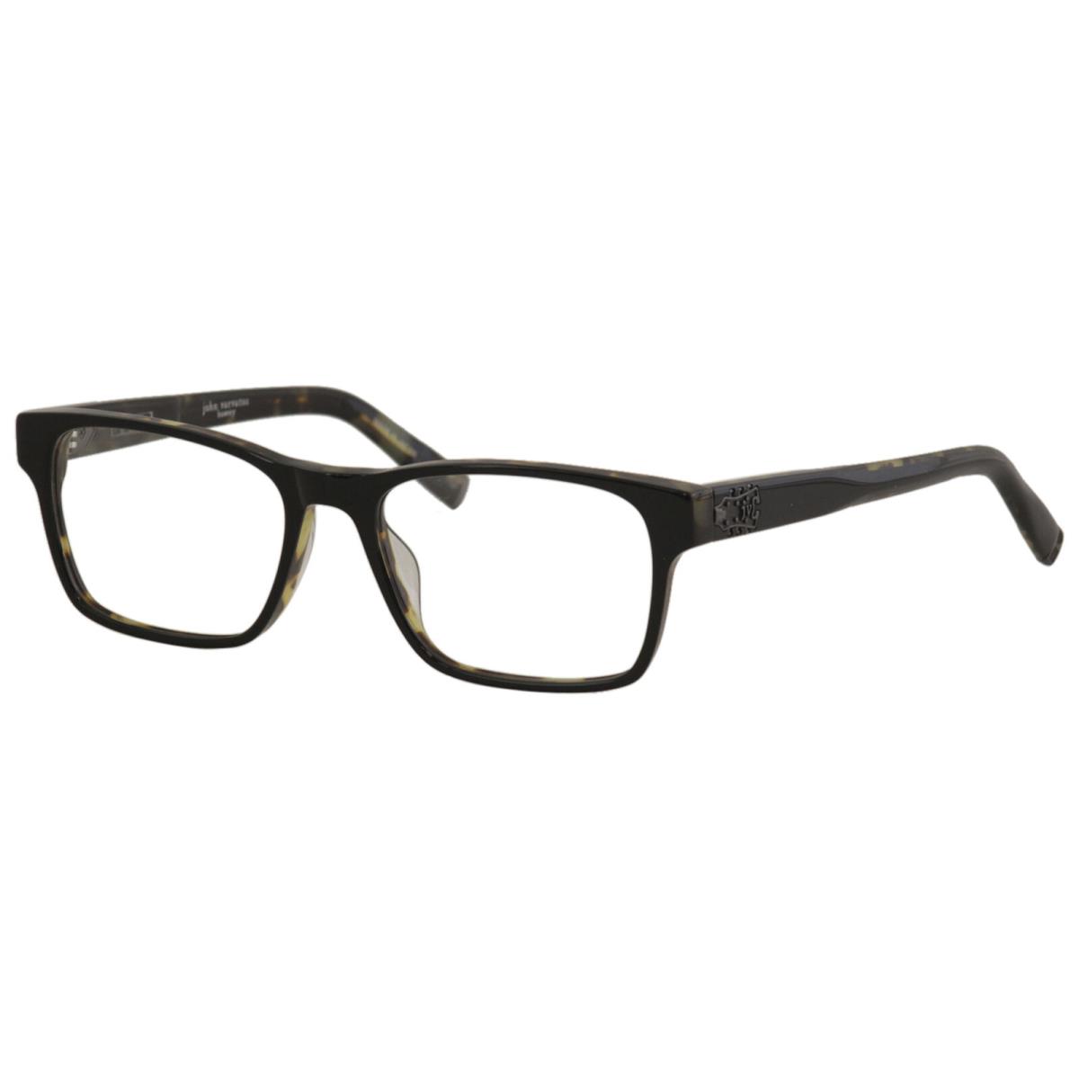 John Varvatos Men`s Eyeglasses V409 V/409 Black/tortoise Optical Frame 56mm