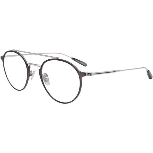 John Varvatos Men`s Eyeglasses V174 Gunmetal Silver Optical Frame 50mm