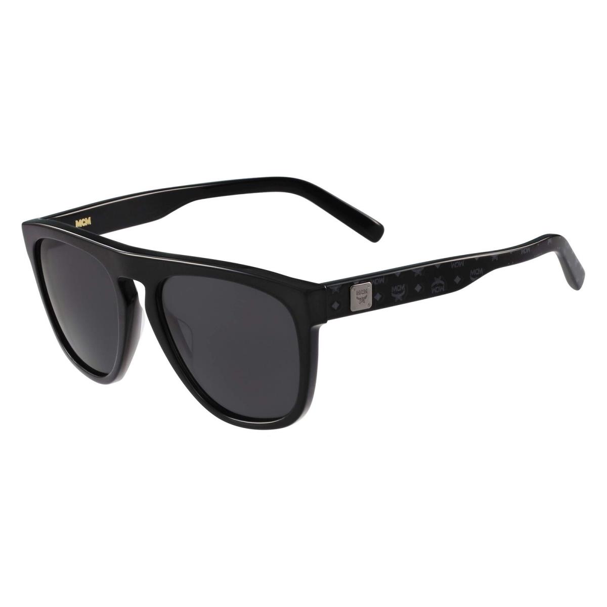 Mcm 650S 004 Black Black Viseto Sunglasses with Grey Lenses Mcm Case