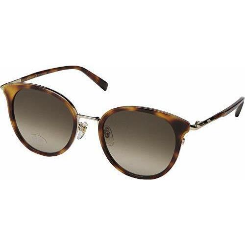 MCM676SA Round Havana Sunglasses 54mm with Brown Lenses Mcm Case