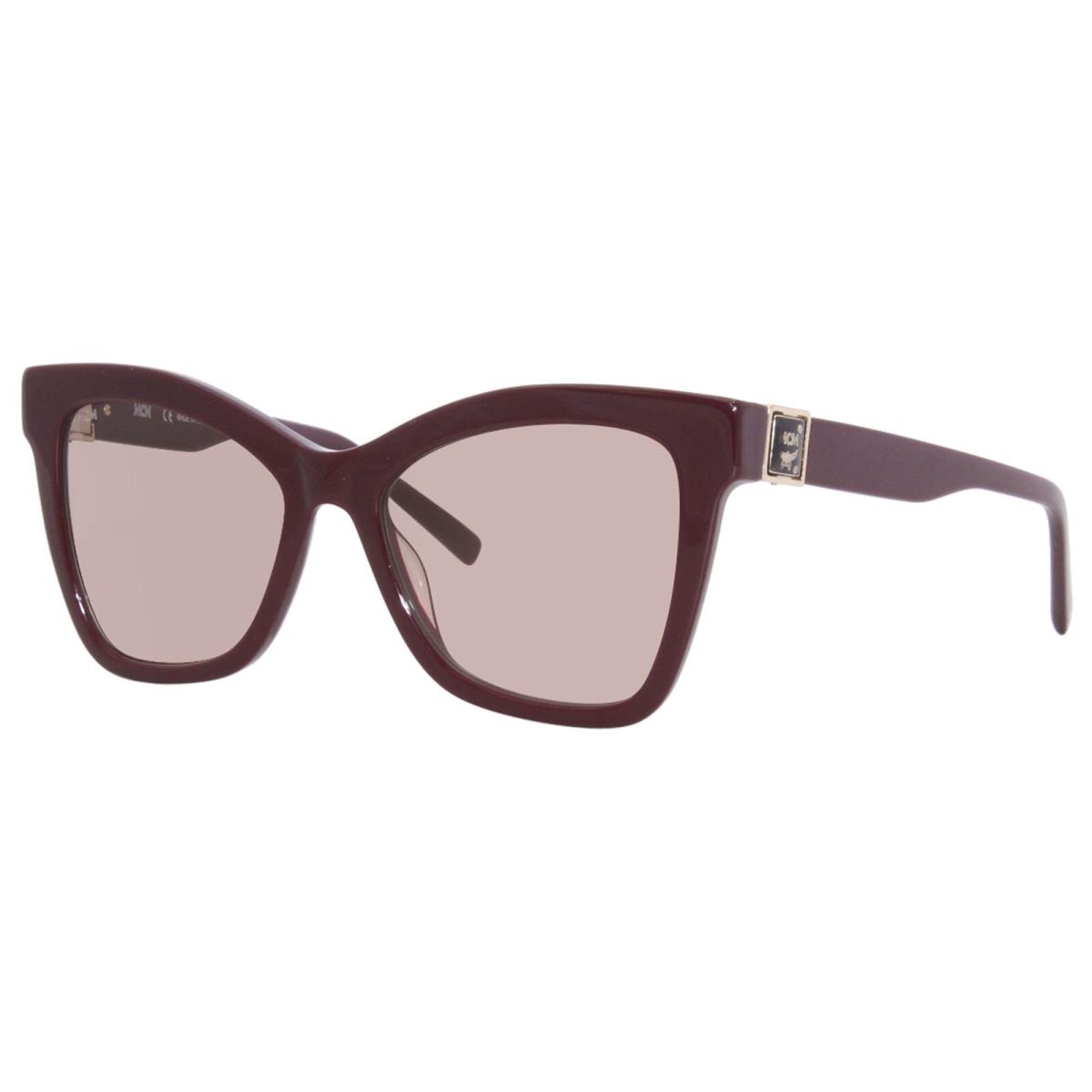 Mcm 712S 602 Burgundy Sunglasses with Brown Lenses Mcm Case