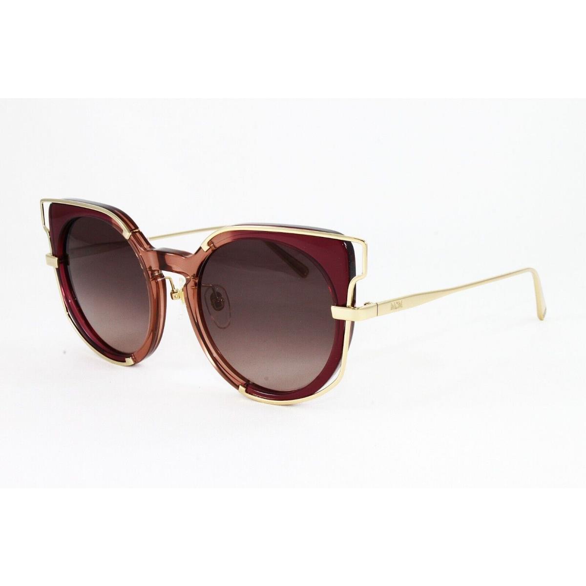 Mcm Sunglasses Women`s Round MCM665S 610 Antique Rose 52mm