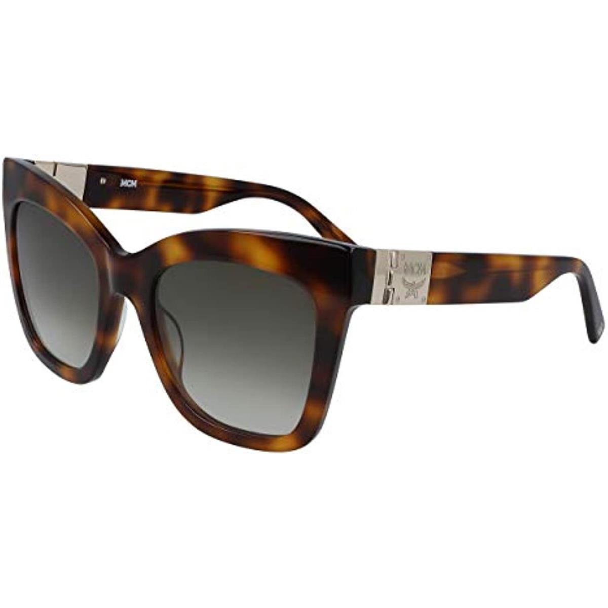 Mcm 686S 214 Havana Sunglasses with Brown Lenses Mcm Case