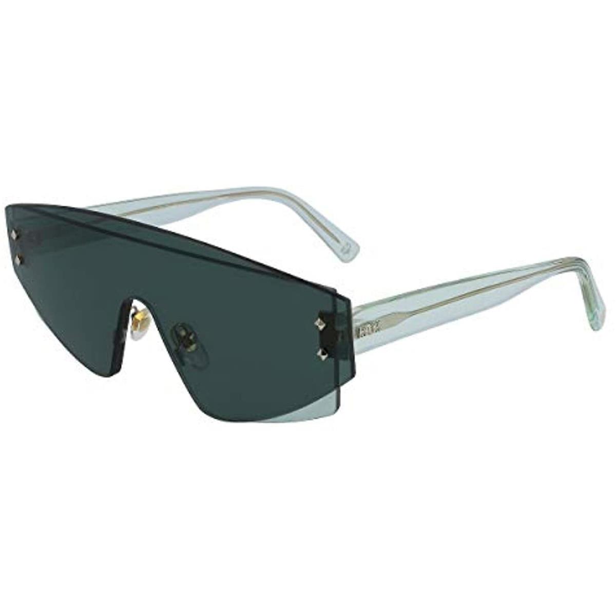 MCM694S 315 Green Shield Sunglasses with Mcm Case