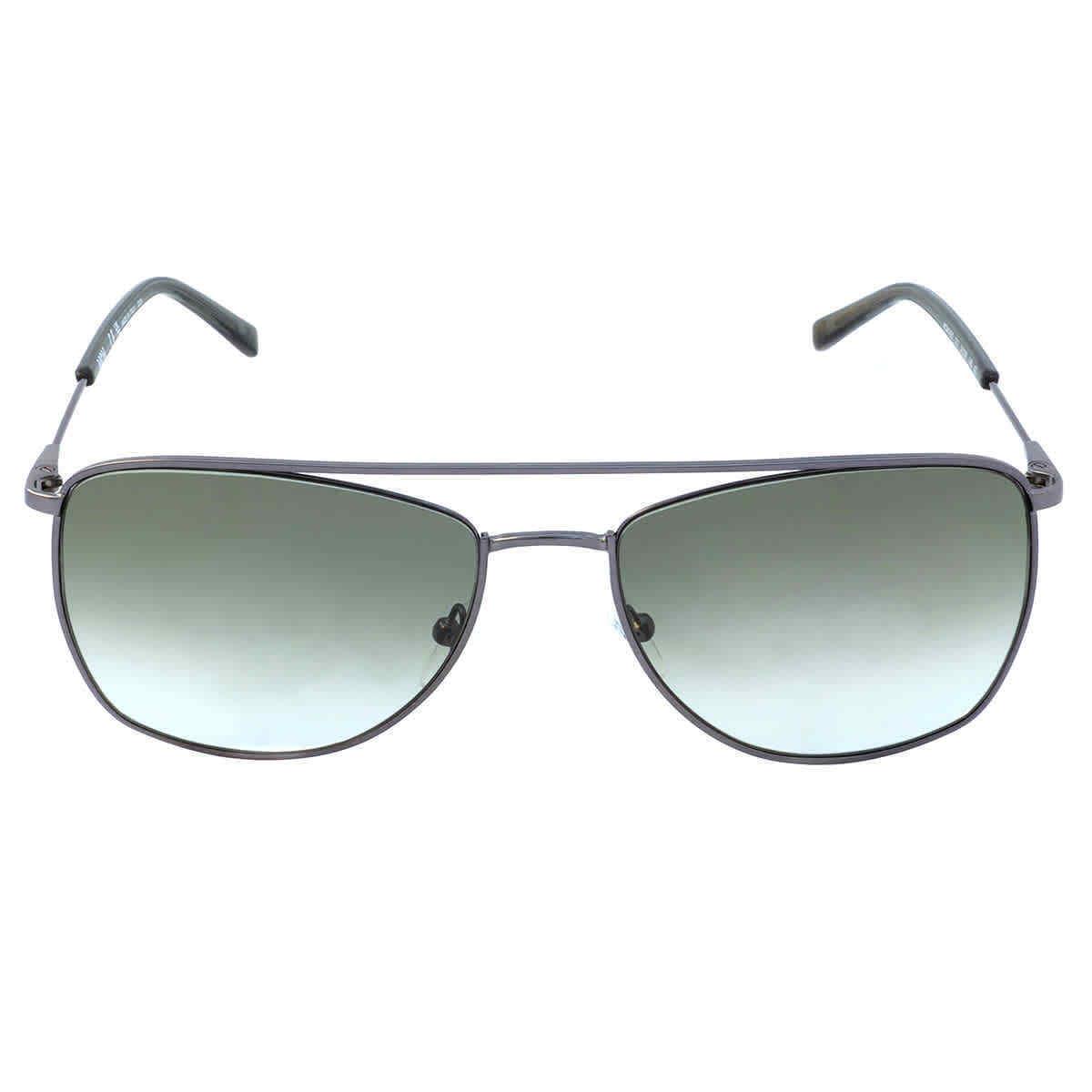 Mcm Gradient Green Pilot Unisex Sunglasses MCM145S 072 58 MCM145S 072 58