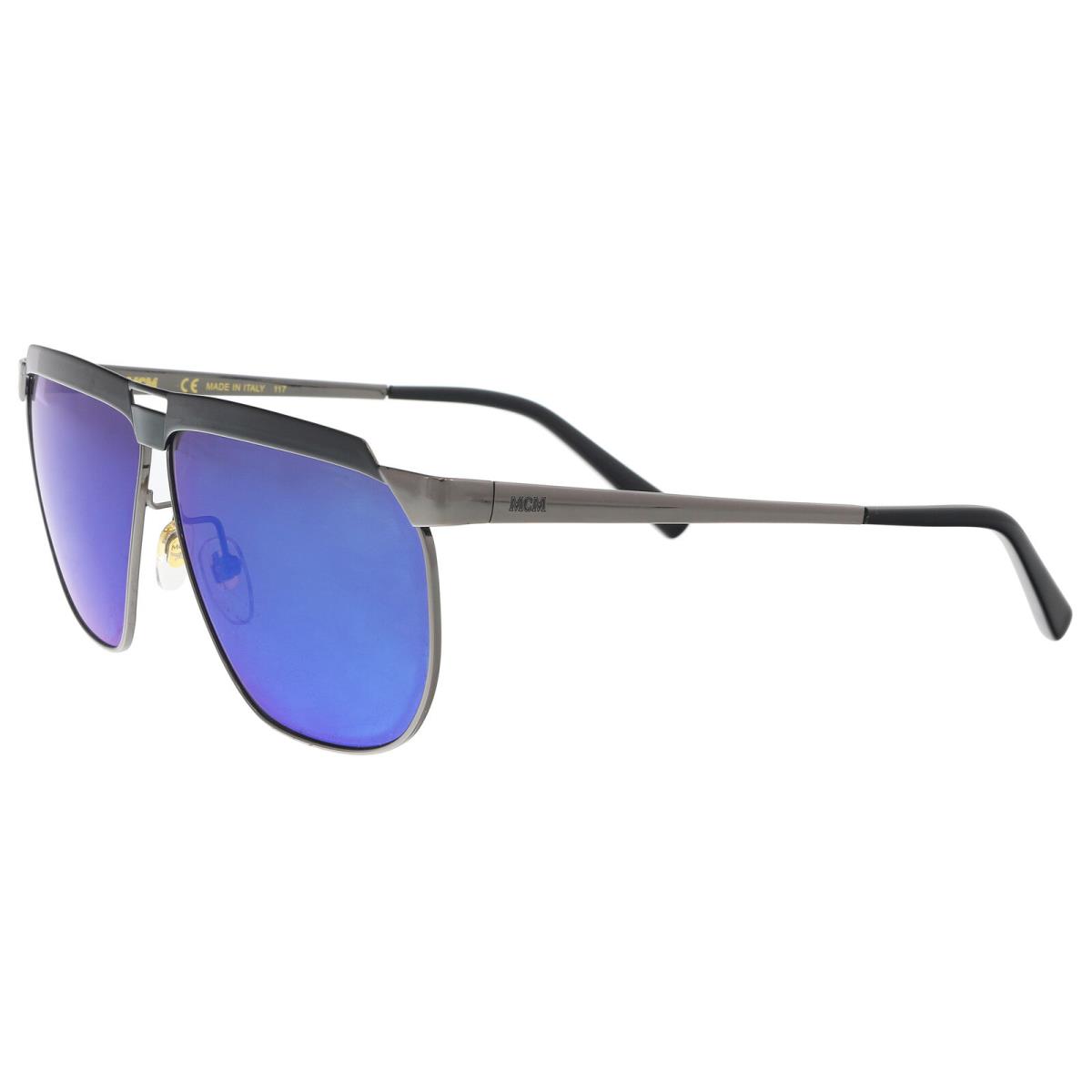 Mcm MCM113S 069 Dark Ruthenium Modified Rectangle Sunglasses