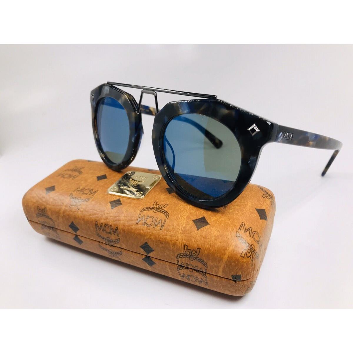 Mcm 636S 235 Blue Havana Sunglasses 49mm with Case