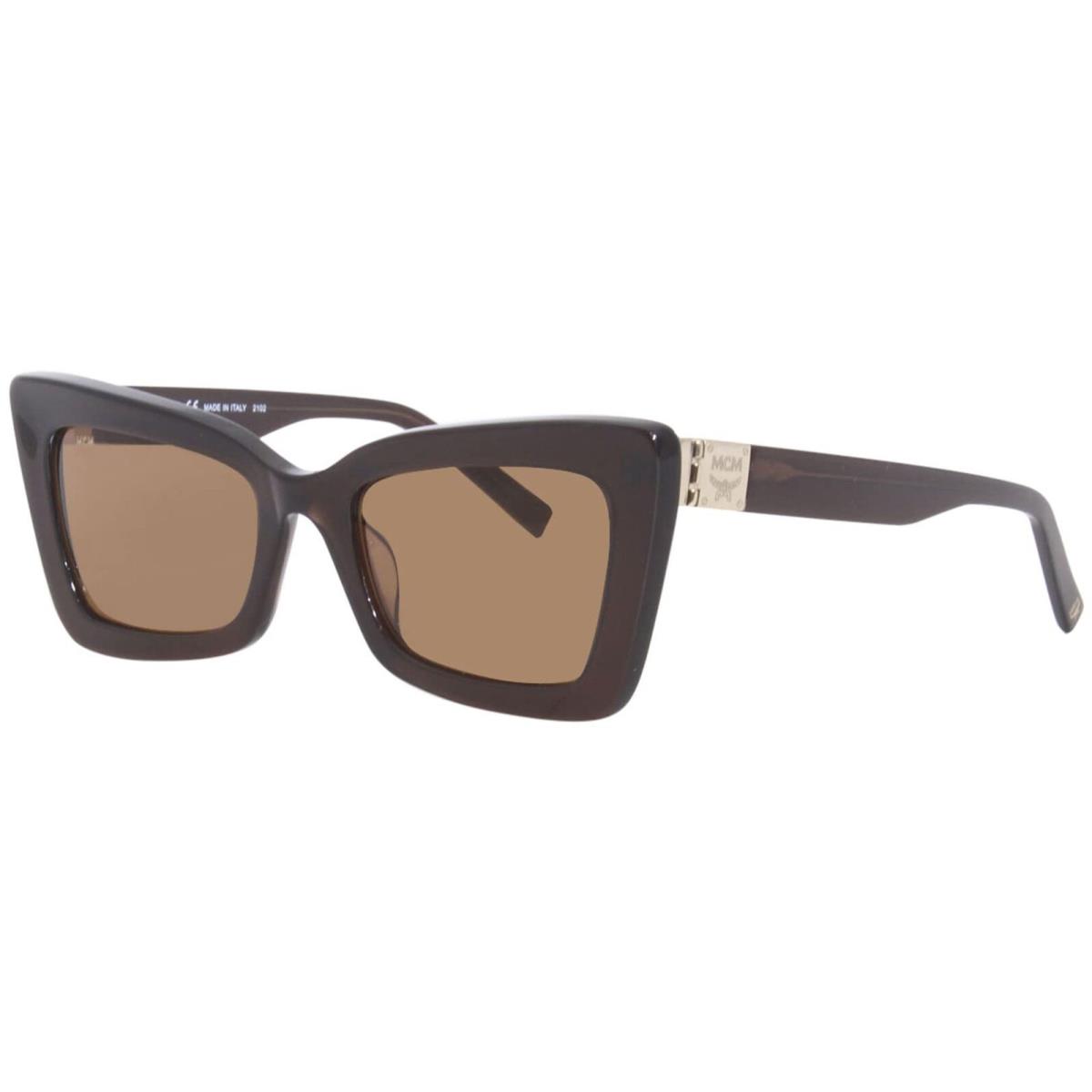 Mcm 703S 210 Brown Sunglasses with Brown Lenses Mcm Case