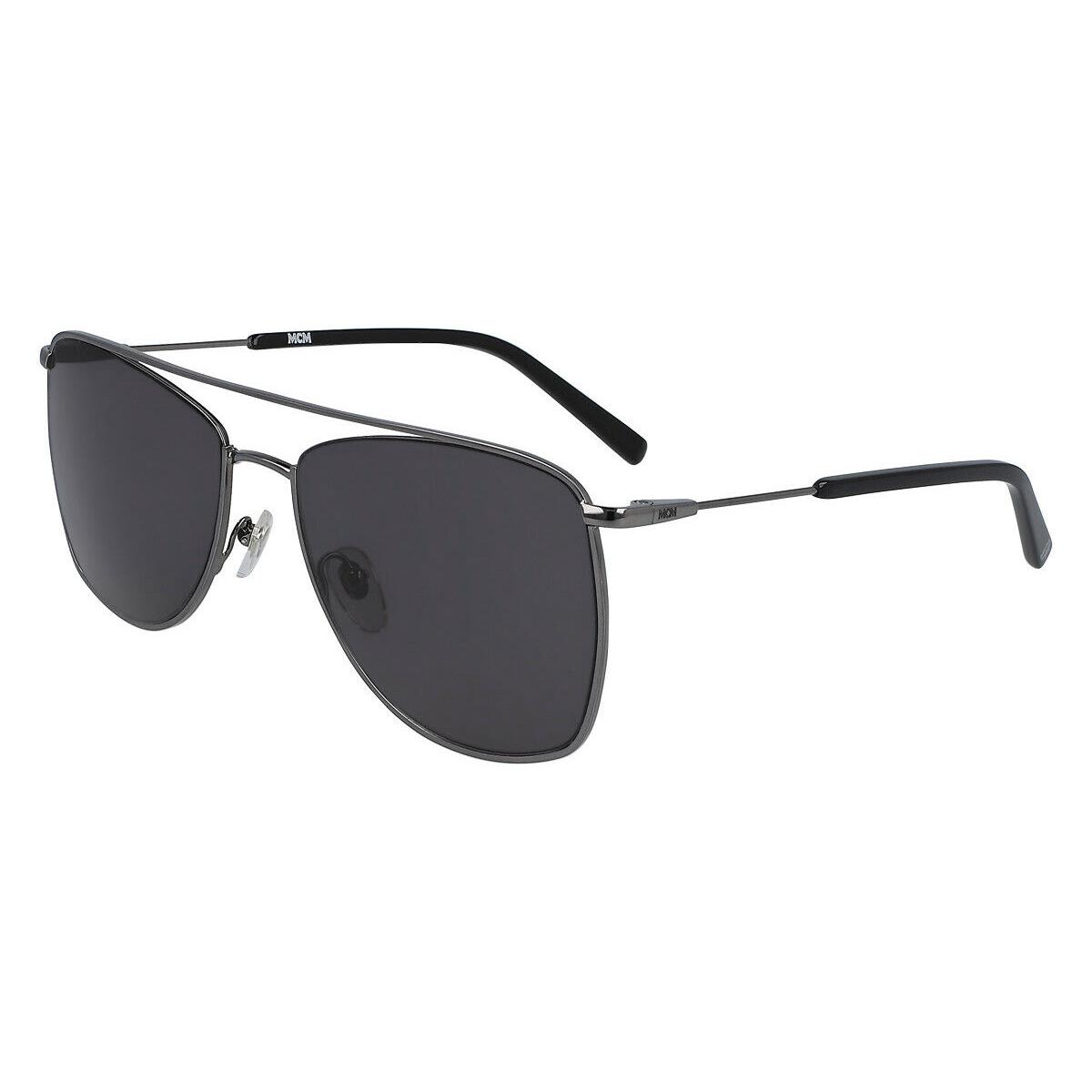 MCM145S 067 Ruthenium Navigator Sunglasses with Grey Lenses Mcm Case