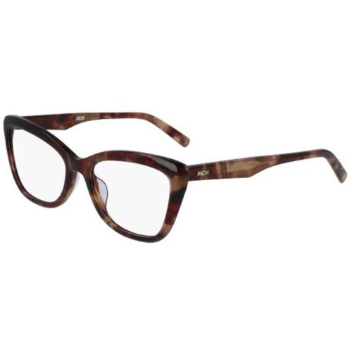 Mcm 2708 636 Red Havana Eyeglasses 54mm with Mcm Case