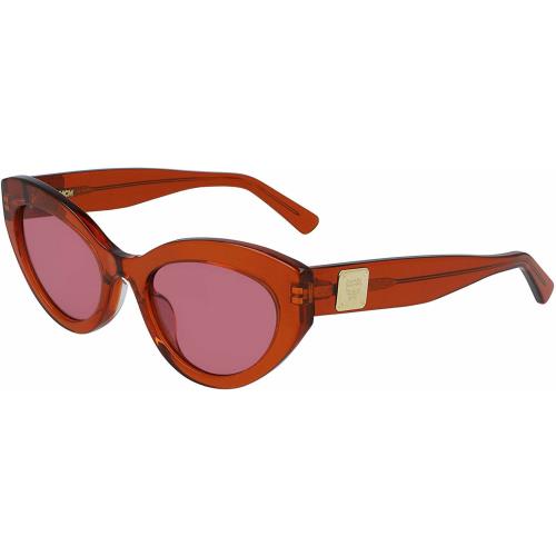 Mcm MCM684S-801 Women`s Cat-eye Orange Sunglasses Red Lens