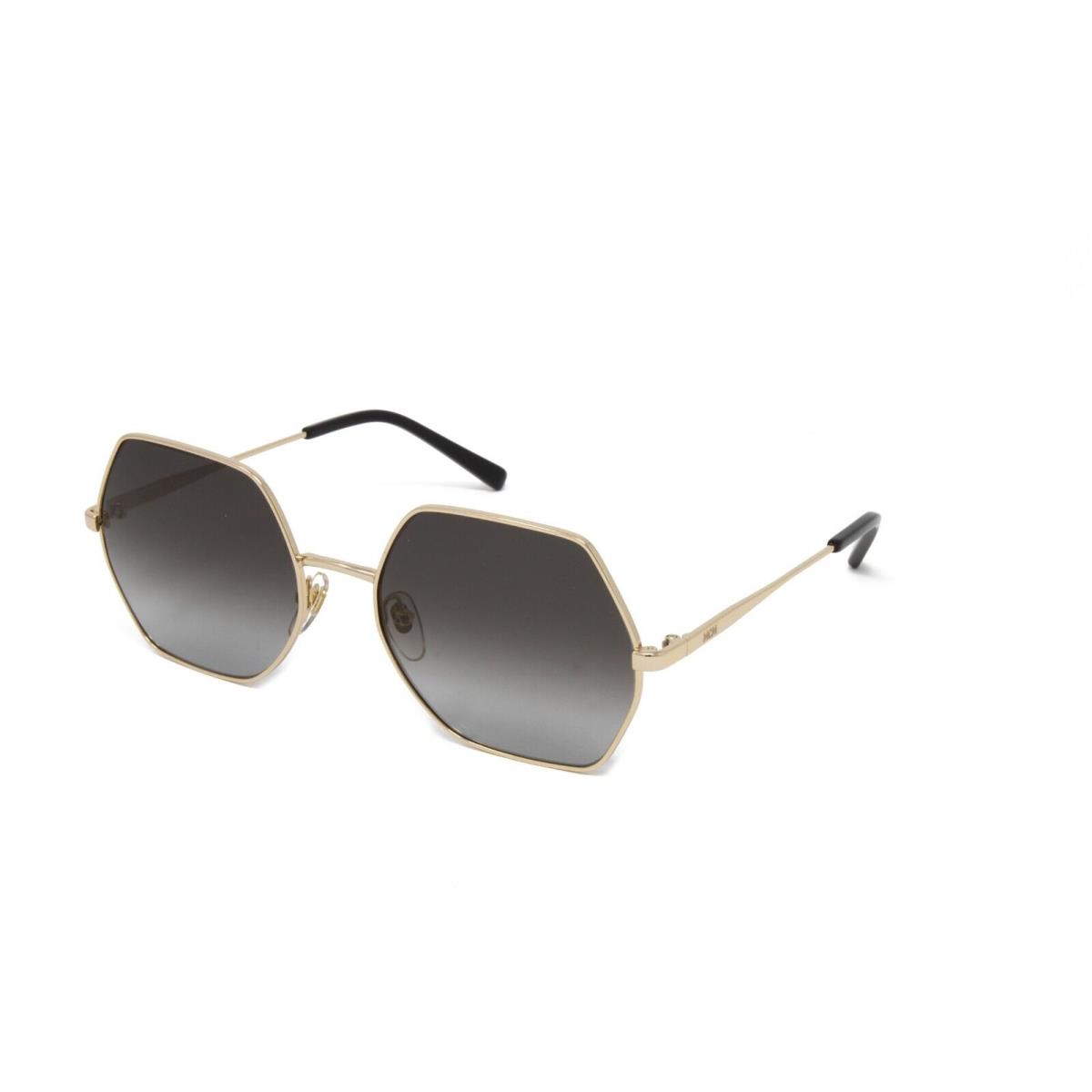 Mcm Sunglasses Women`s MCM140S 738 Shiny Gold Grey 58mm