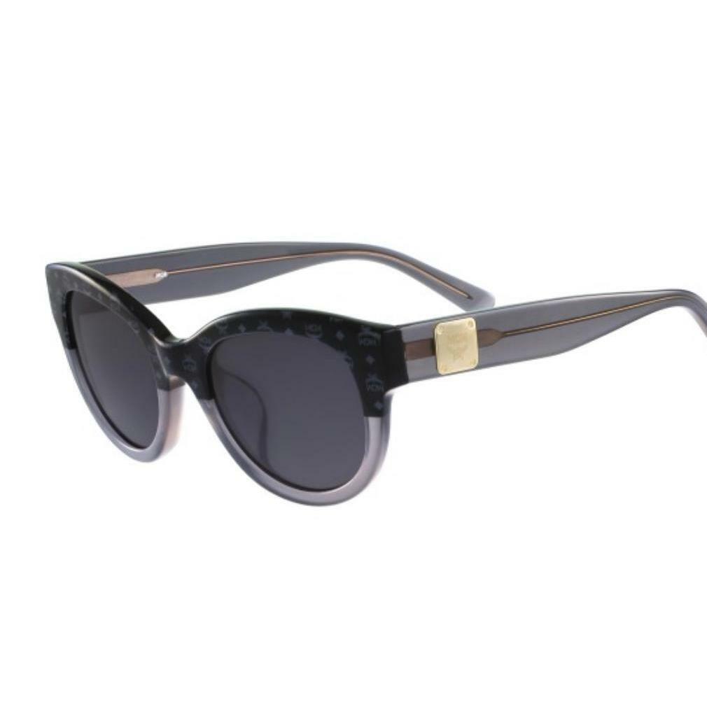 MCM608SA 963 Black Visettos Grey Sunglasses 53mm with Mcm Case