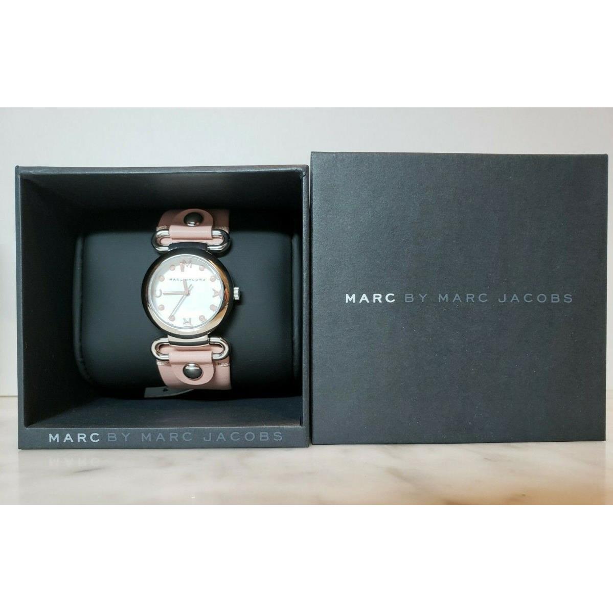 Marc by Marc Jacobs Pink Molly Leather Watch