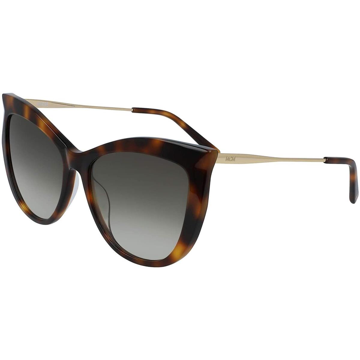 Mcm MCM689S-214 Women`s Havana Sunglasses Brown Lens