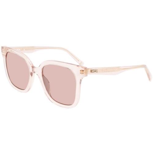 Mcm 725S 610 Crystal Rose Sunglasses with Pink Lenses Mcm Case